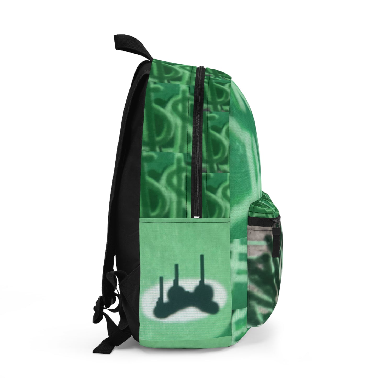 GREEN GRAFFITI BACKPACK